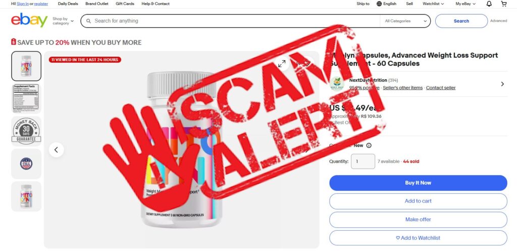 scam alert mitolyn
