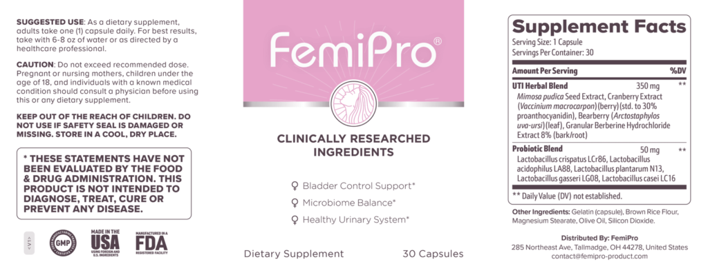 ingredients FemiPro